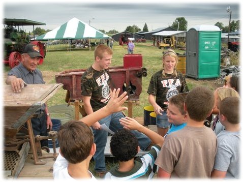 Youth Ag Day at the Yount Farm near Bethlehem